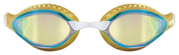 Lunettes de Natation Arena Air-Speed Mirror Jaune Blanc