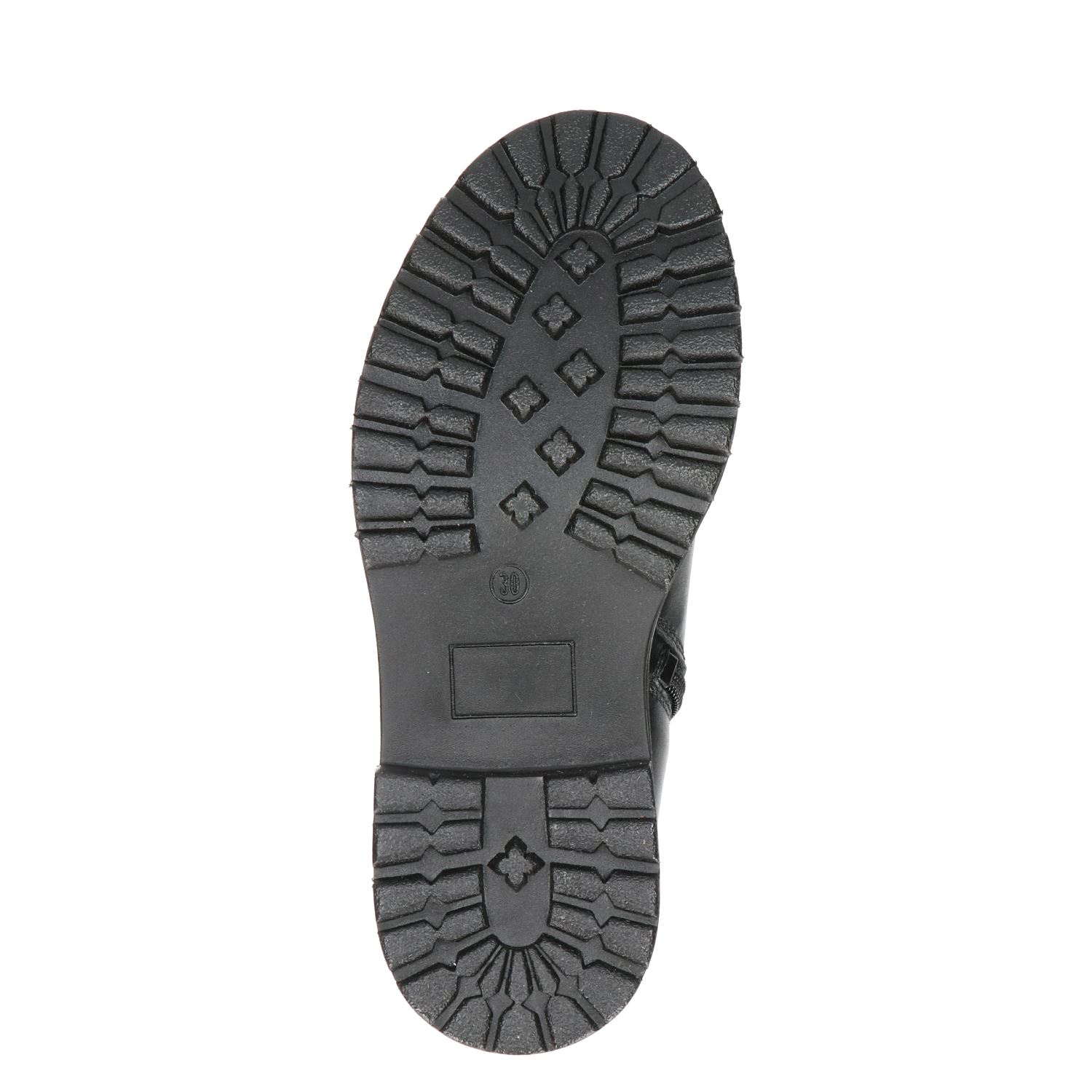 Kids meisjes veterboot Nelson Kids Zwart