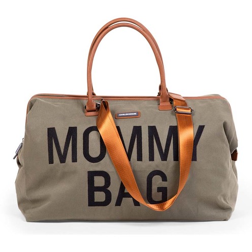 Mommy Bag Sac à langer Canvas Kaki - CHILDHOME