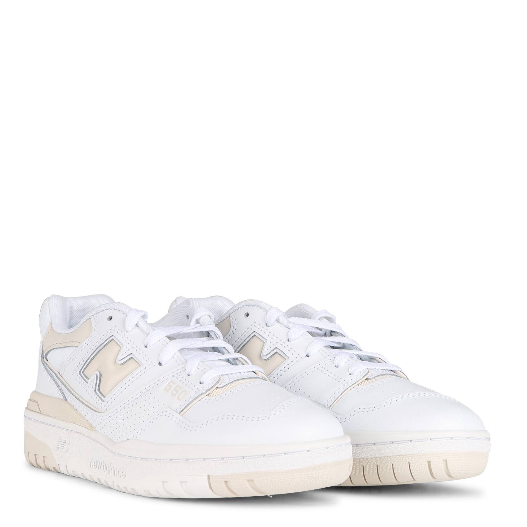 550 - Basket basses en cuir | Blanc