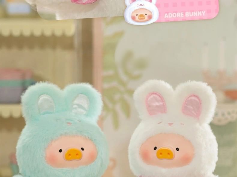 52TOYS - LULU The Piggy Characters - Joyful Time Series Pluchen Pop (6+2 Types) (Blind Box)