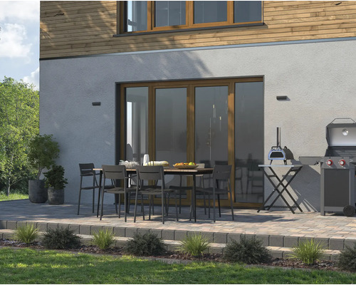 Tenneker® opklapbare tafel voor pizzaovens inclusief drie haken voor accessoires