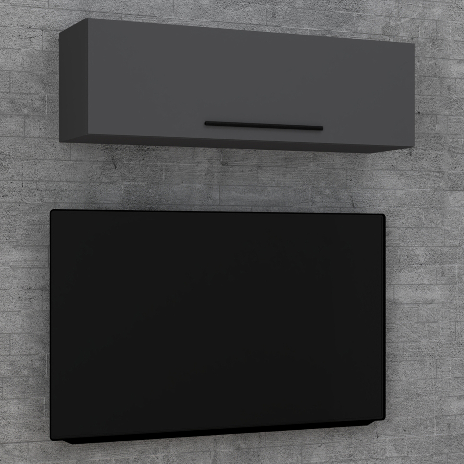 Schrank ARILA L - anthrazit - 95 cm