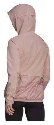 Veste coupe-vent adidas Radical Run Rose Femme