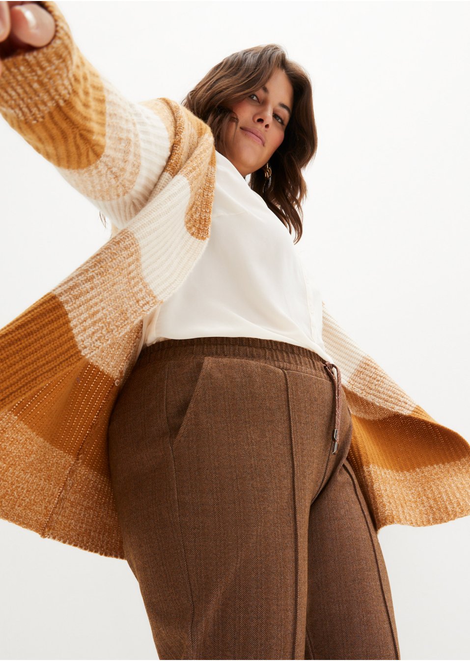 Gilet en maille avec teneur en Good Cashmere Standard®