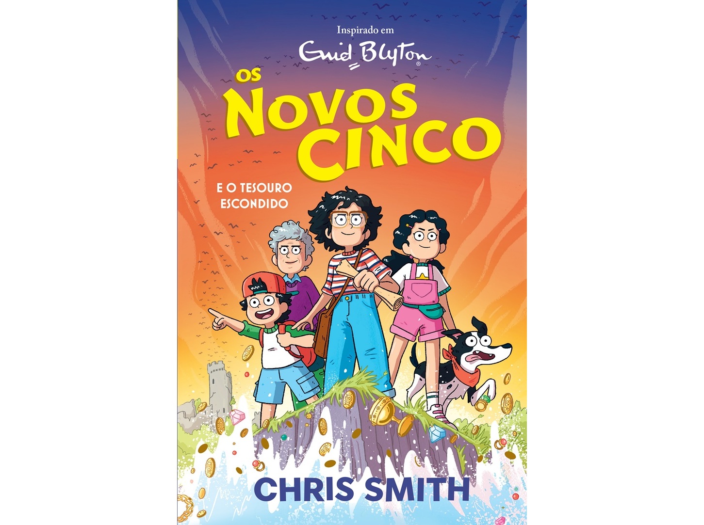 LIVRO OS NOVOS CINCO E O TESOURO ESCONDIDO