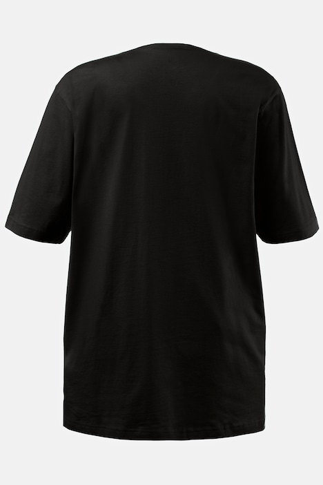 T-Shirt, V-Ausschnitt, Relaxed, Halbarm
