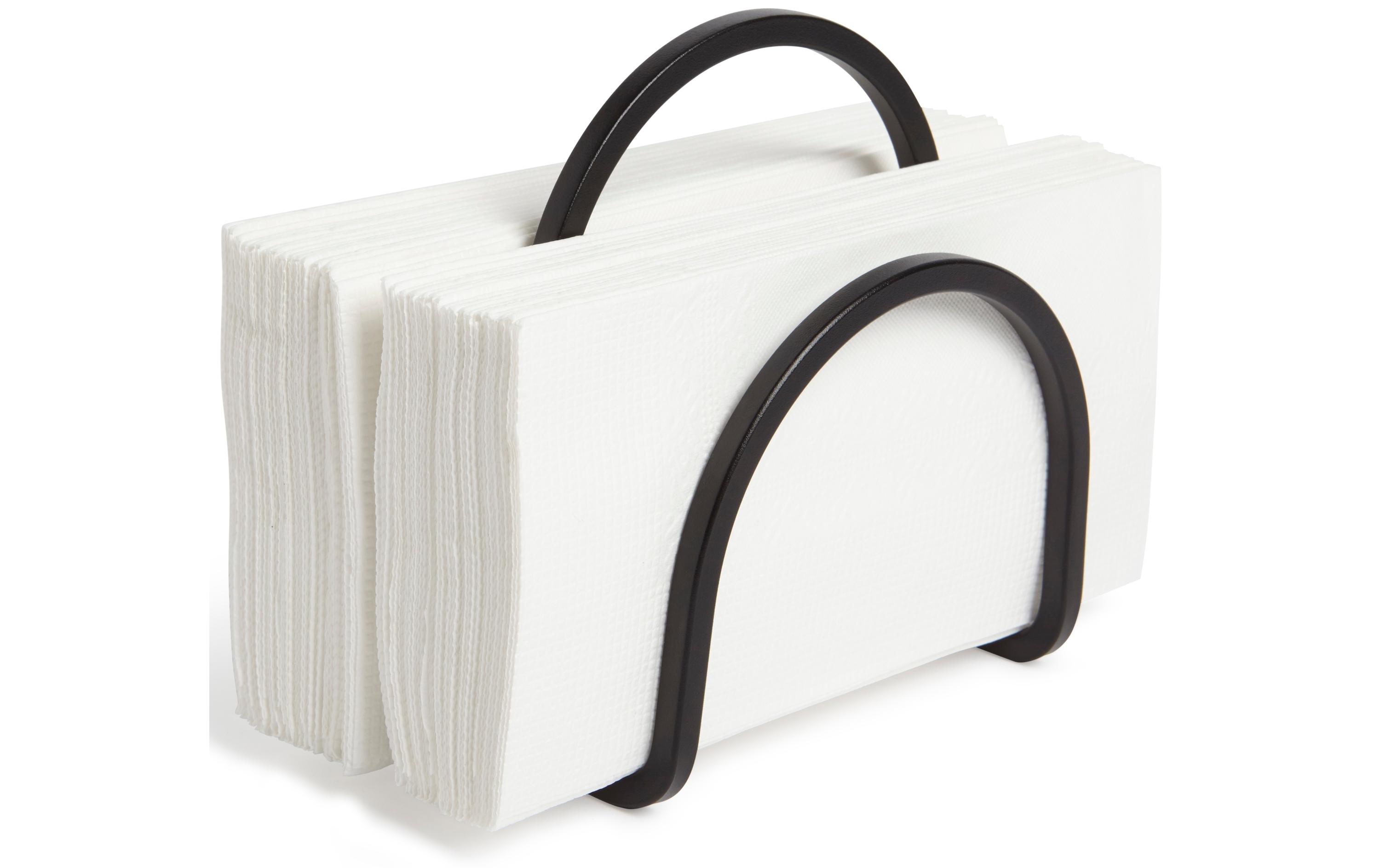 Serviettenhalter Squire SchwarzSchwarzer Serviettenhalter