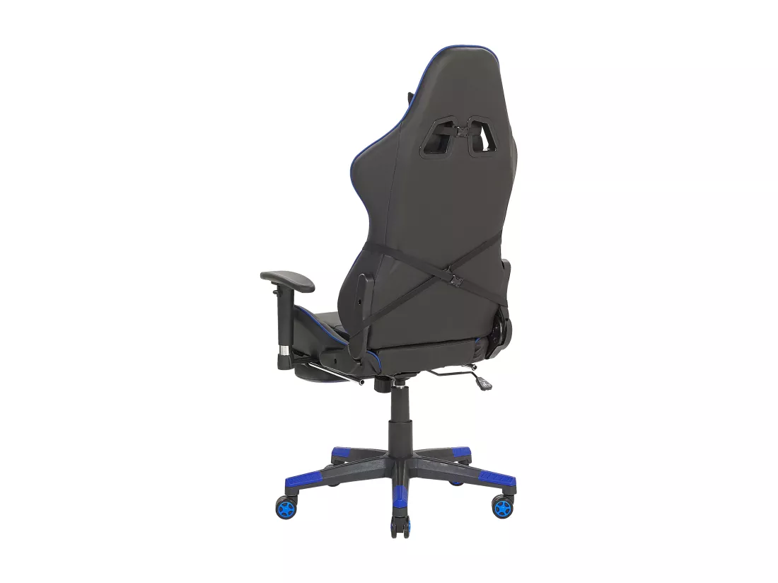 Siège de gaming VICTORY Cuir PU Bleu