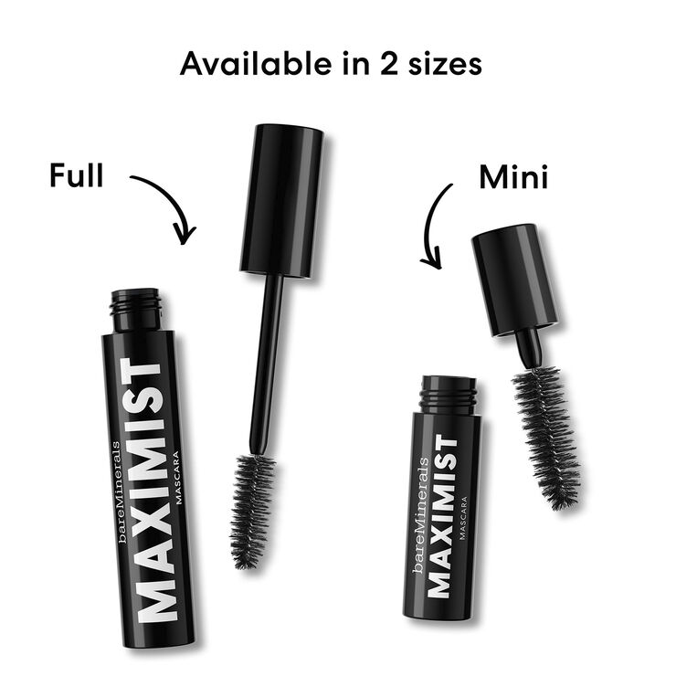 Bareminerals MAXIMIST Phyto-Fiber Volumizing Mascara Black 9. 0 ML