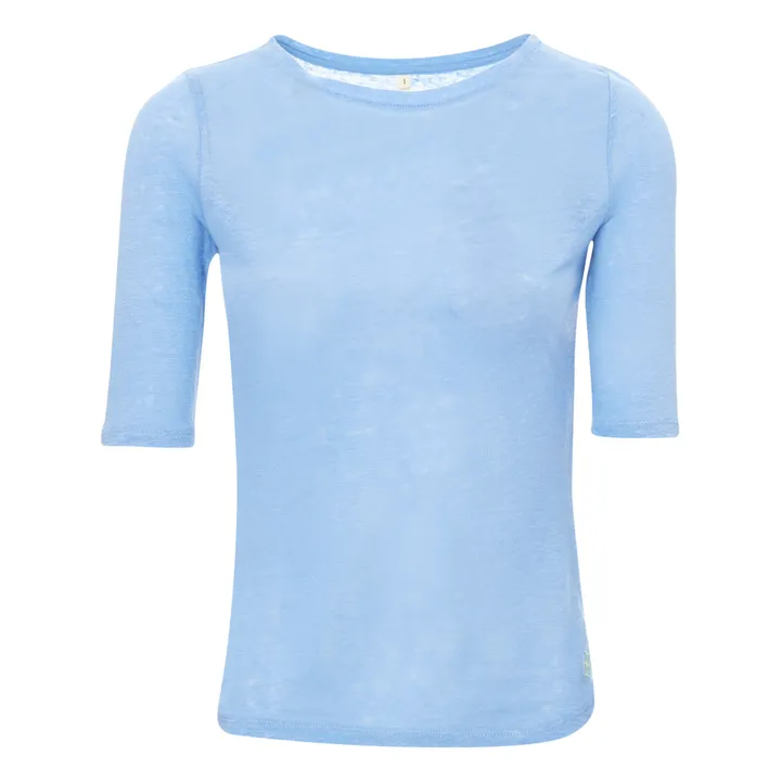 Bellerose T-shirt Seas Lin - Collection Femme | Bleu