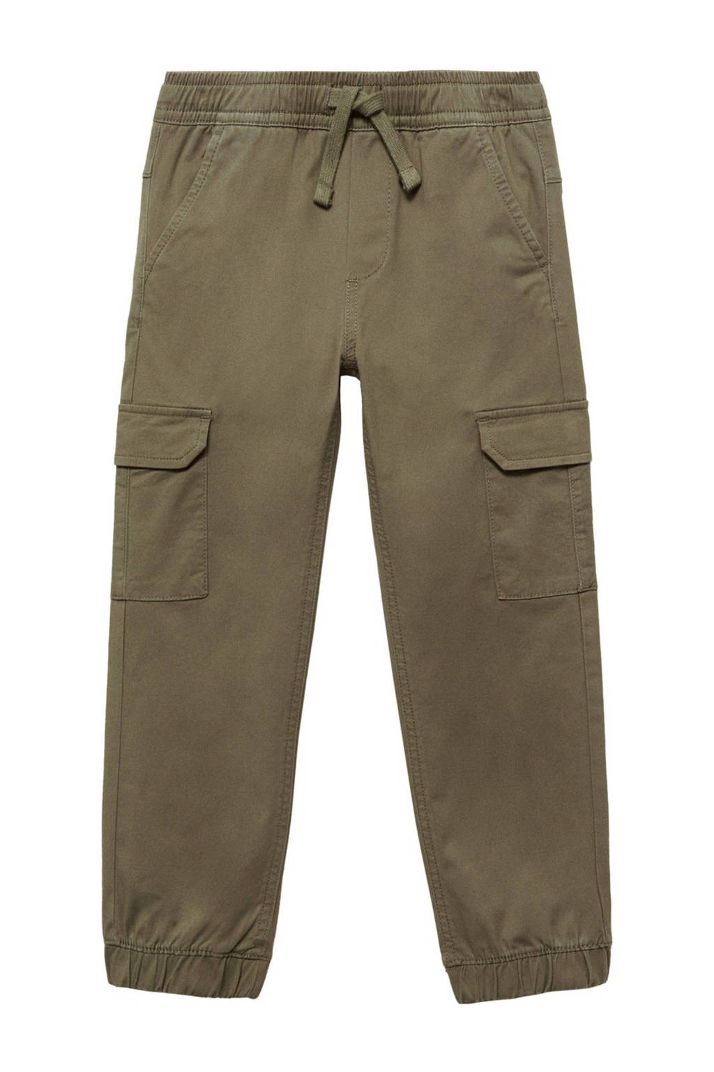 Mango Kids cargobroek kakigroen