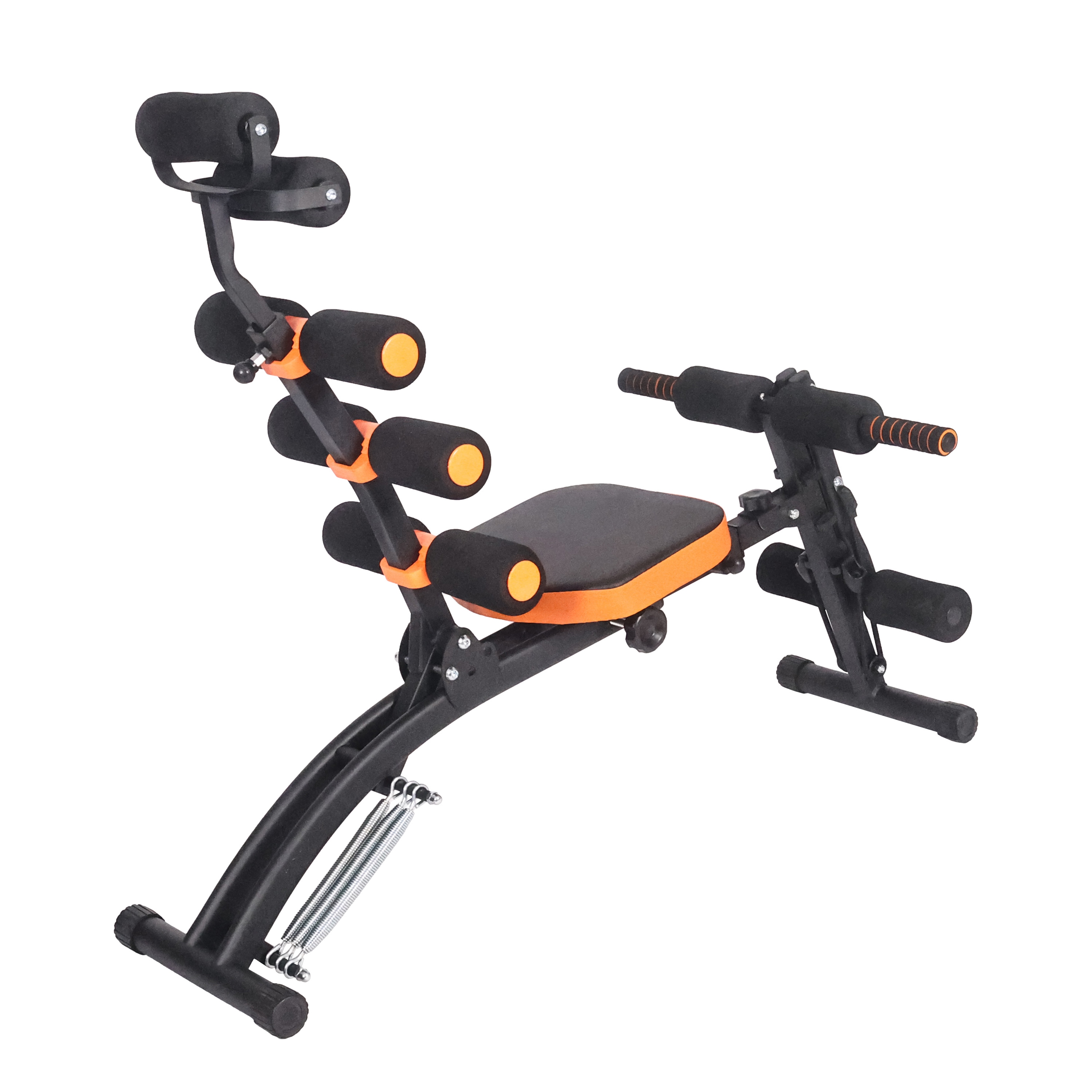 Bauchtrainer mit elastischen Bändern