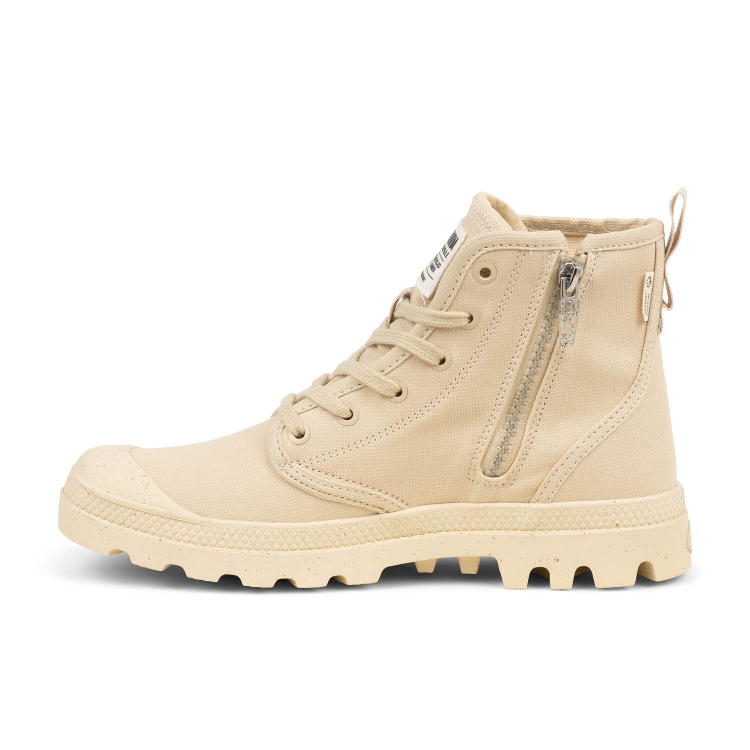 Baskets femme PALLADIUM PAMPA HI ZIP ORGANIC