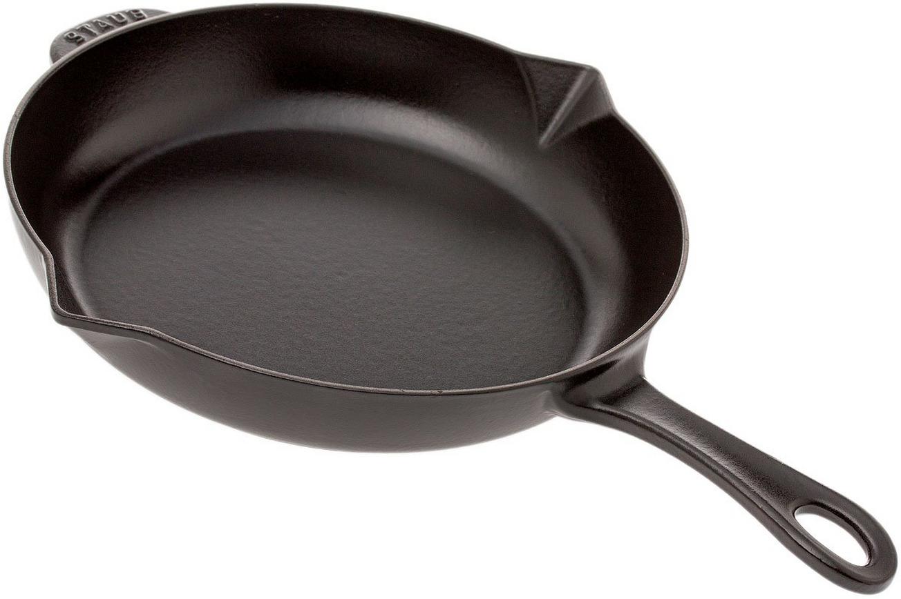 Staub bakpan/koekenpan 26cm, zwart