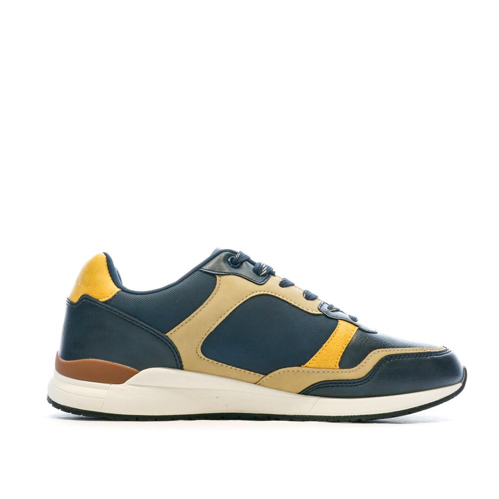 Chevignon Baskets Marine/Jaune Homme Chevignon Cairina
