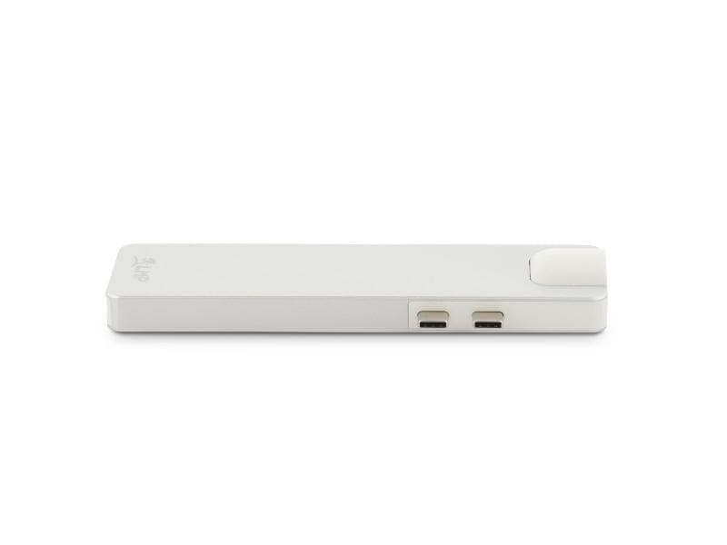 LMP Dockingstation USB-C Compact Dock Silber Thunderbolt-Dock für MacBook Pro