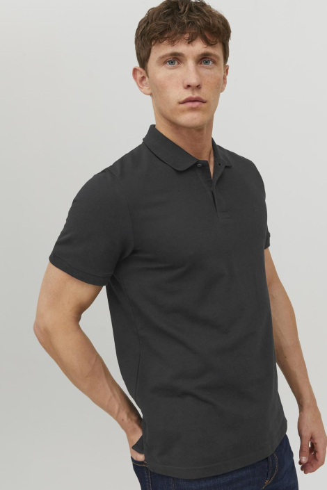 Jack & Jones zwarte heren polo