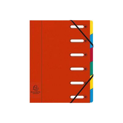 Exacompta Harmonika - Trieur à fenêtres 6 positions - disponible dans différentes couleurs