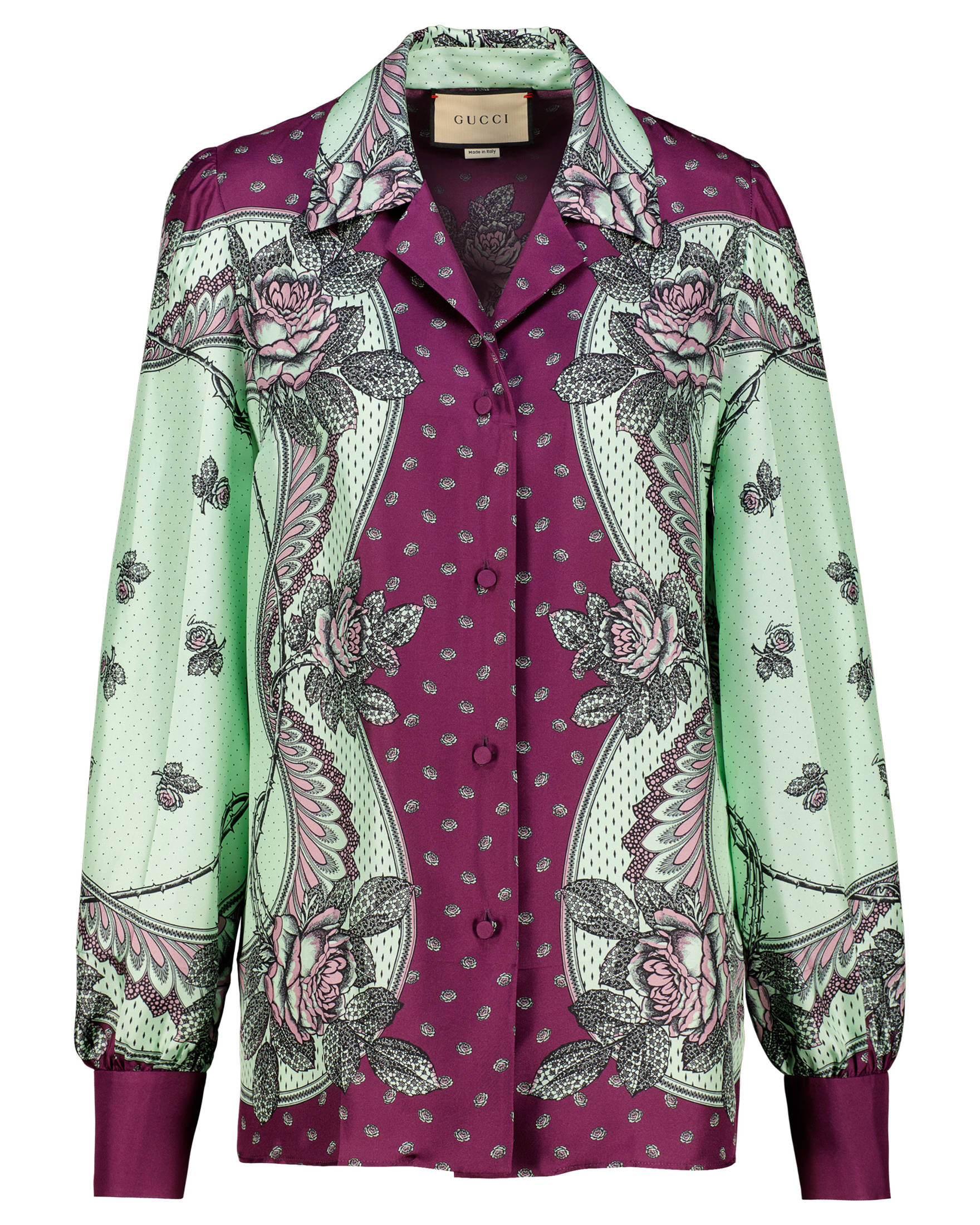 Gucci| Damen Seidenbluse
