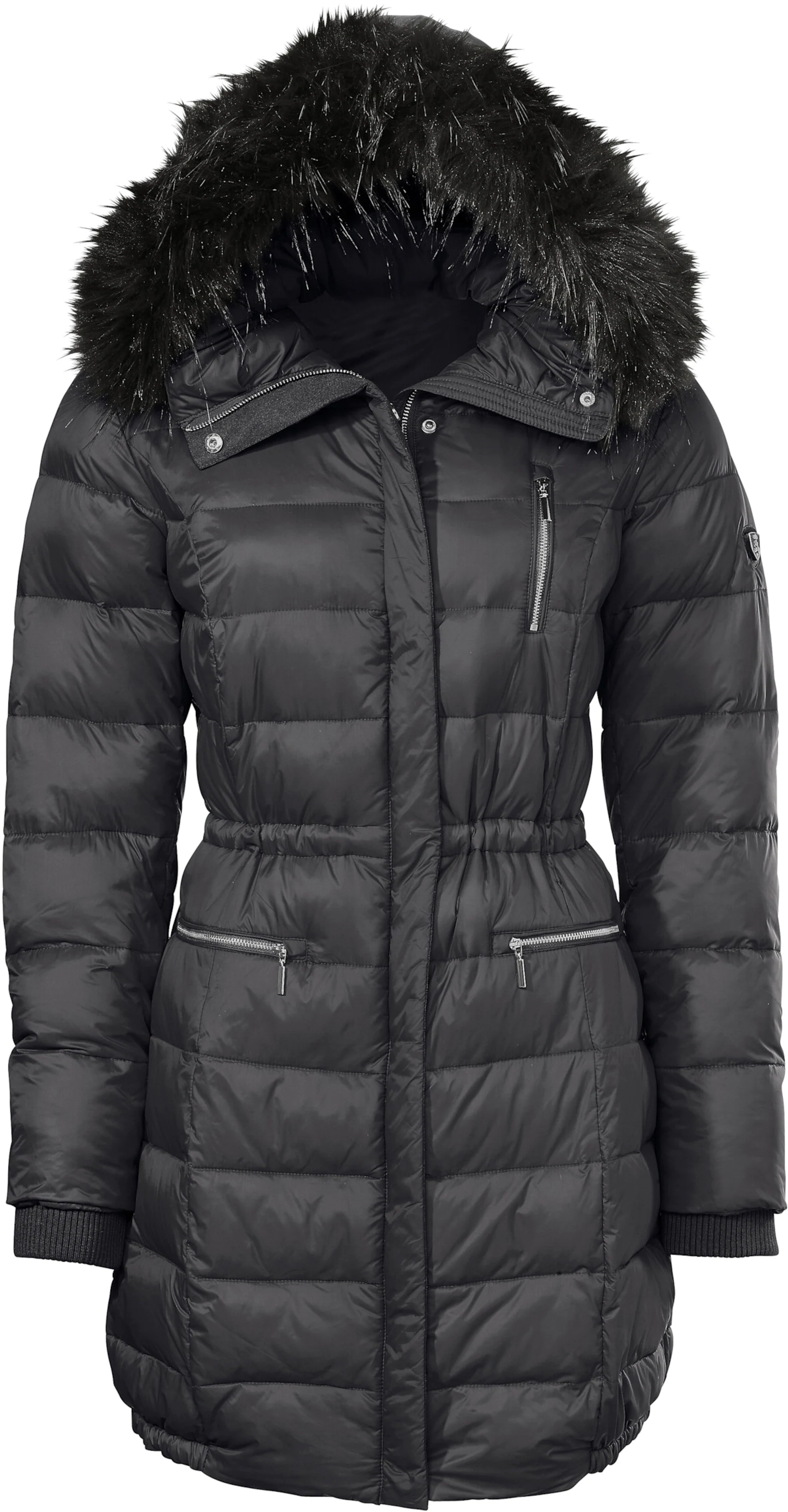 heine Parka in schwarz