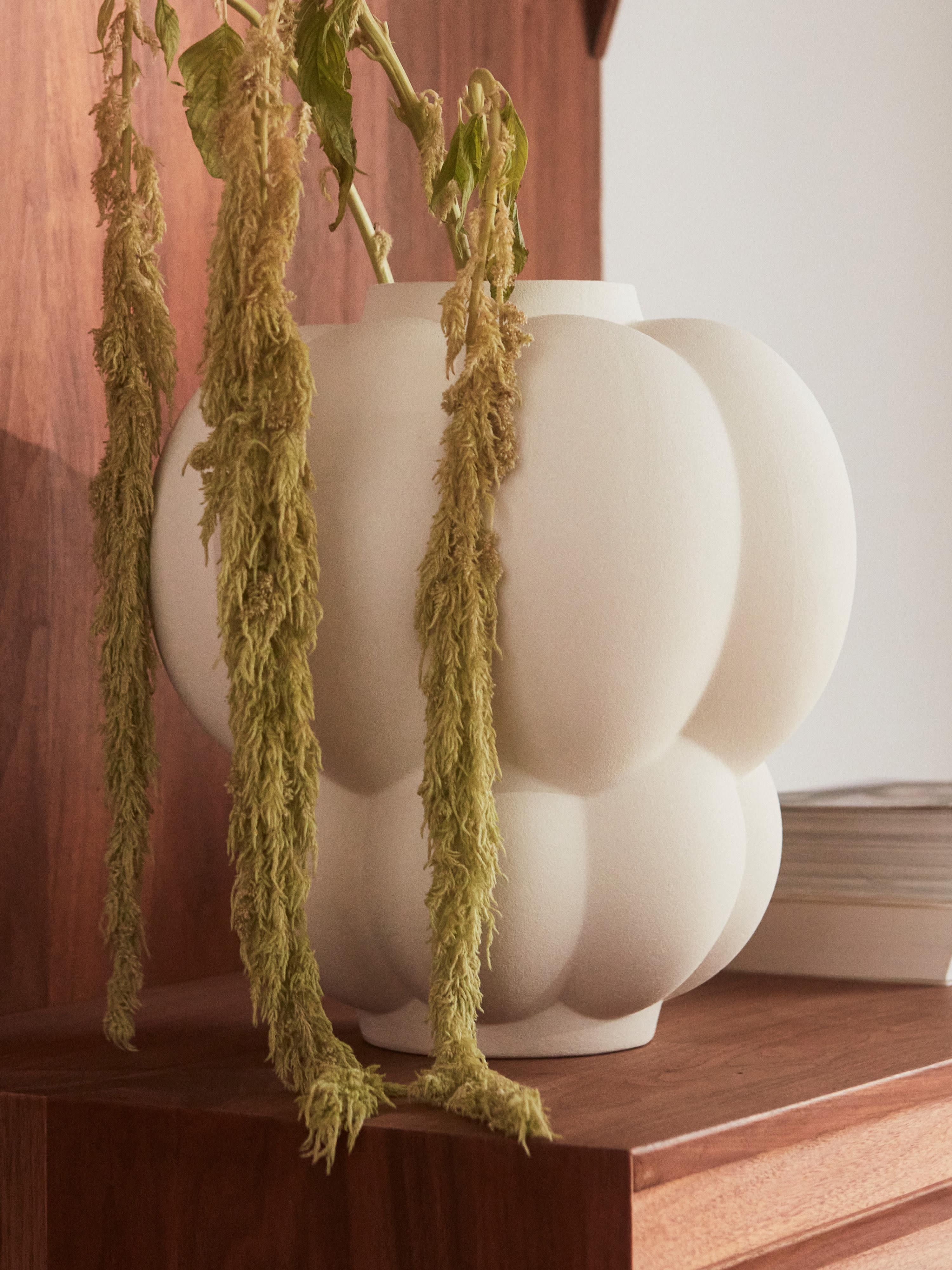 Keramische vaas Uva, H 35 cm