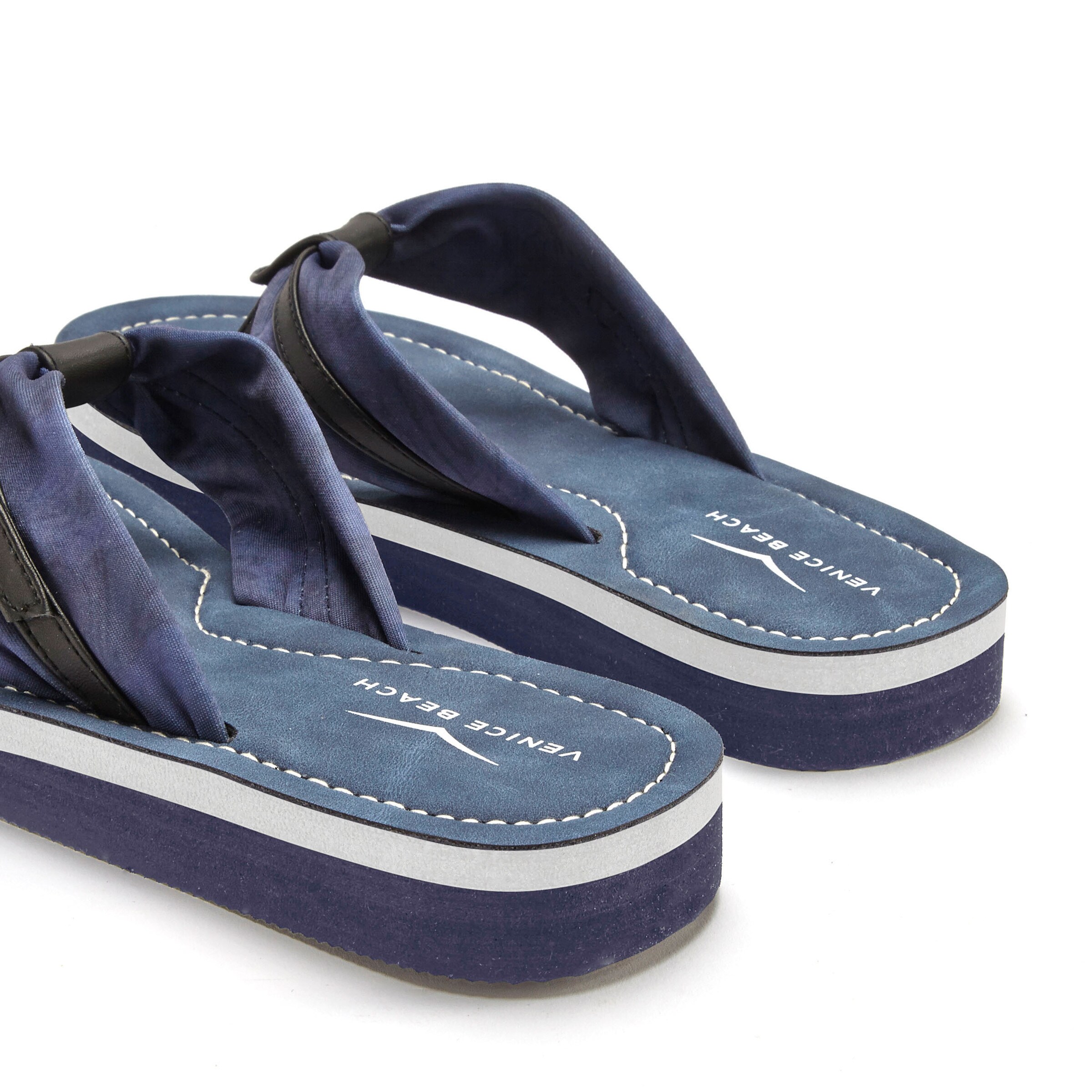 Venice Beach Badezehentrenner in blau-schwarz