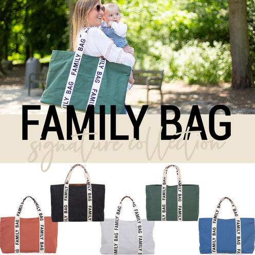 Family Bag Sac à langer Signature Green - CHILDHOME