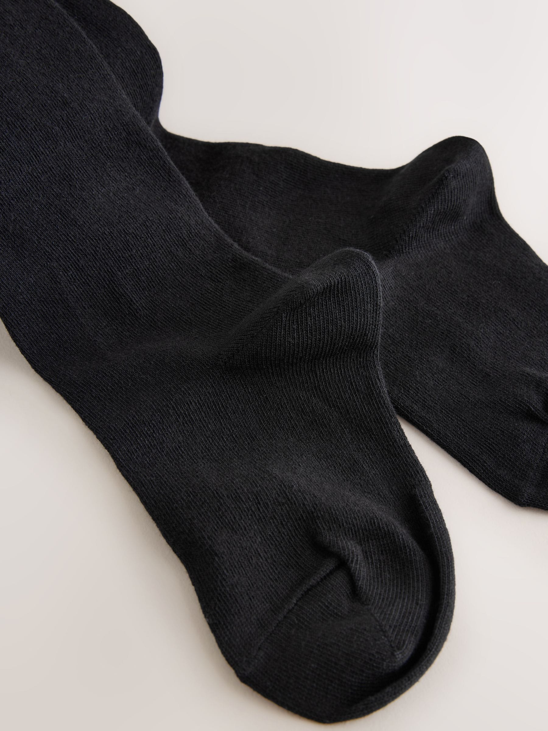 Zwart - Set van 3 katoenrijke schoolmaillots