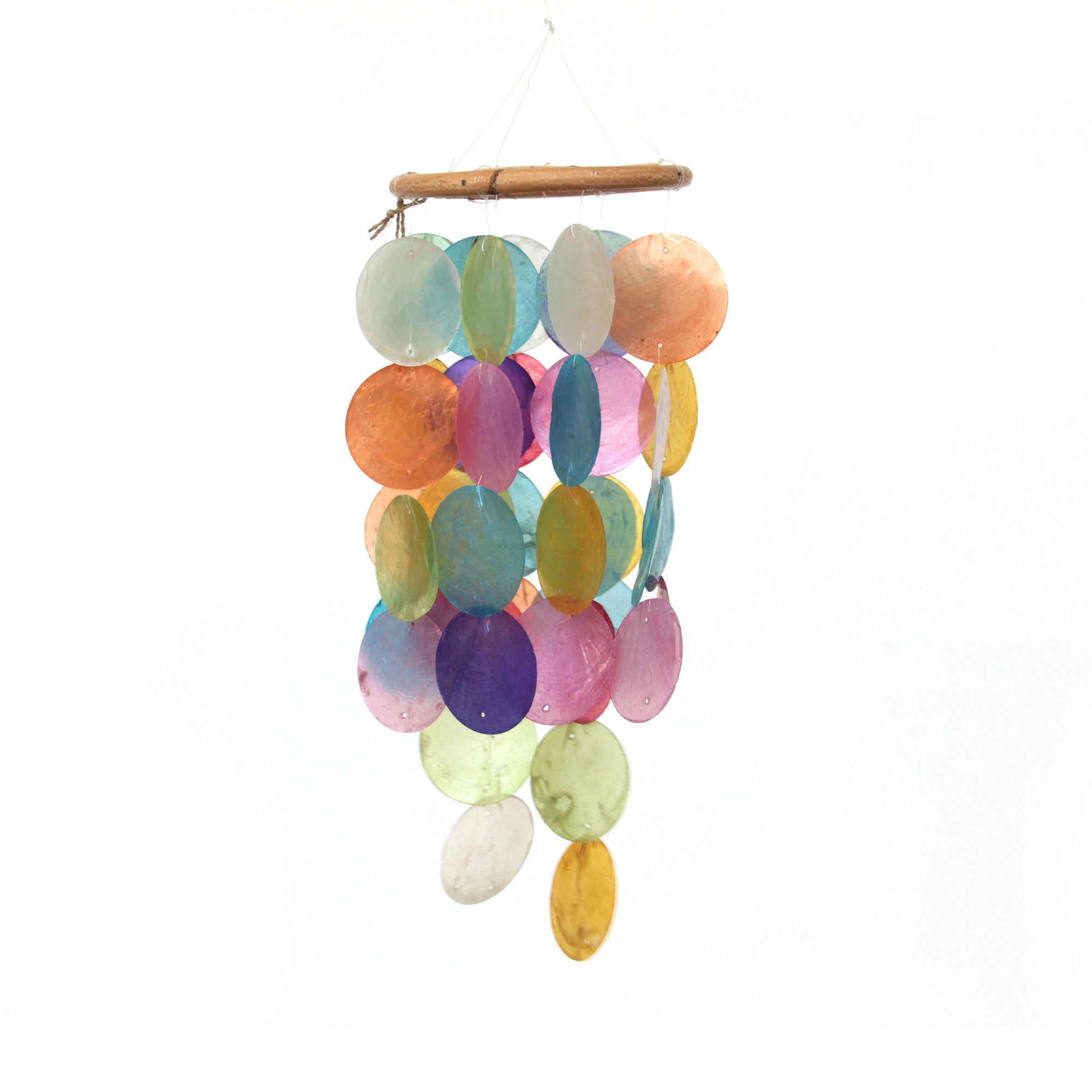 Windspiel aus Bali, multicolor, Ø 12 cm, H 35 cm günstig bestellen