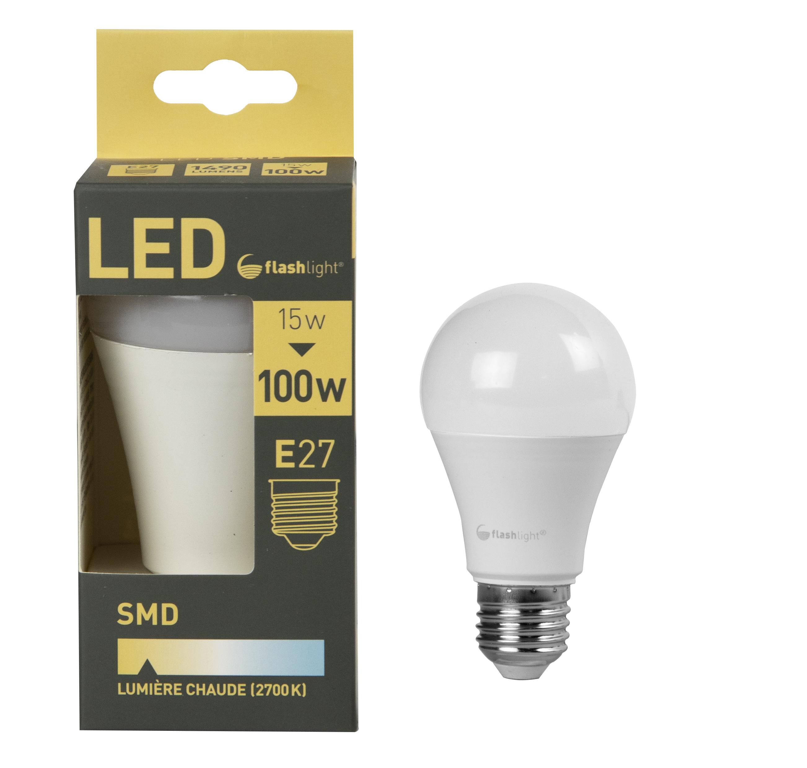 AMPOULE LED A60 E27 15W