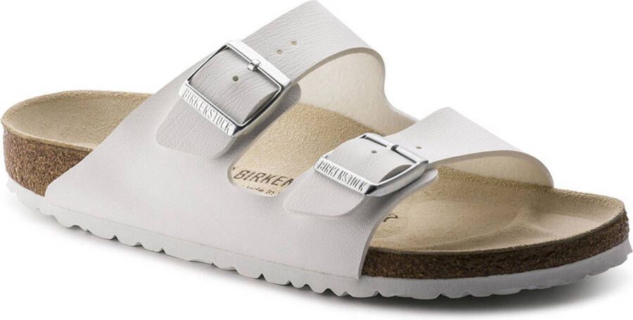 Birkenstock Slippers ARIZONA BF in schoenwijdte smal met ergonomisch gevormd voetbed