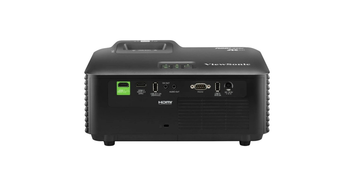 ViewSonicLX700-4KE RGB 4K HDR Laser Thuisbioscoop Projector  (Zwart, 5200 RGB-laserlumen)