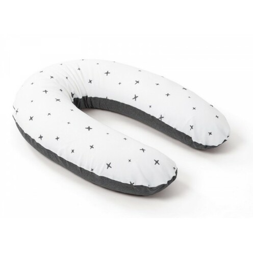 Coussin de maternité Doomoo Grey Stars - BABYMOOV