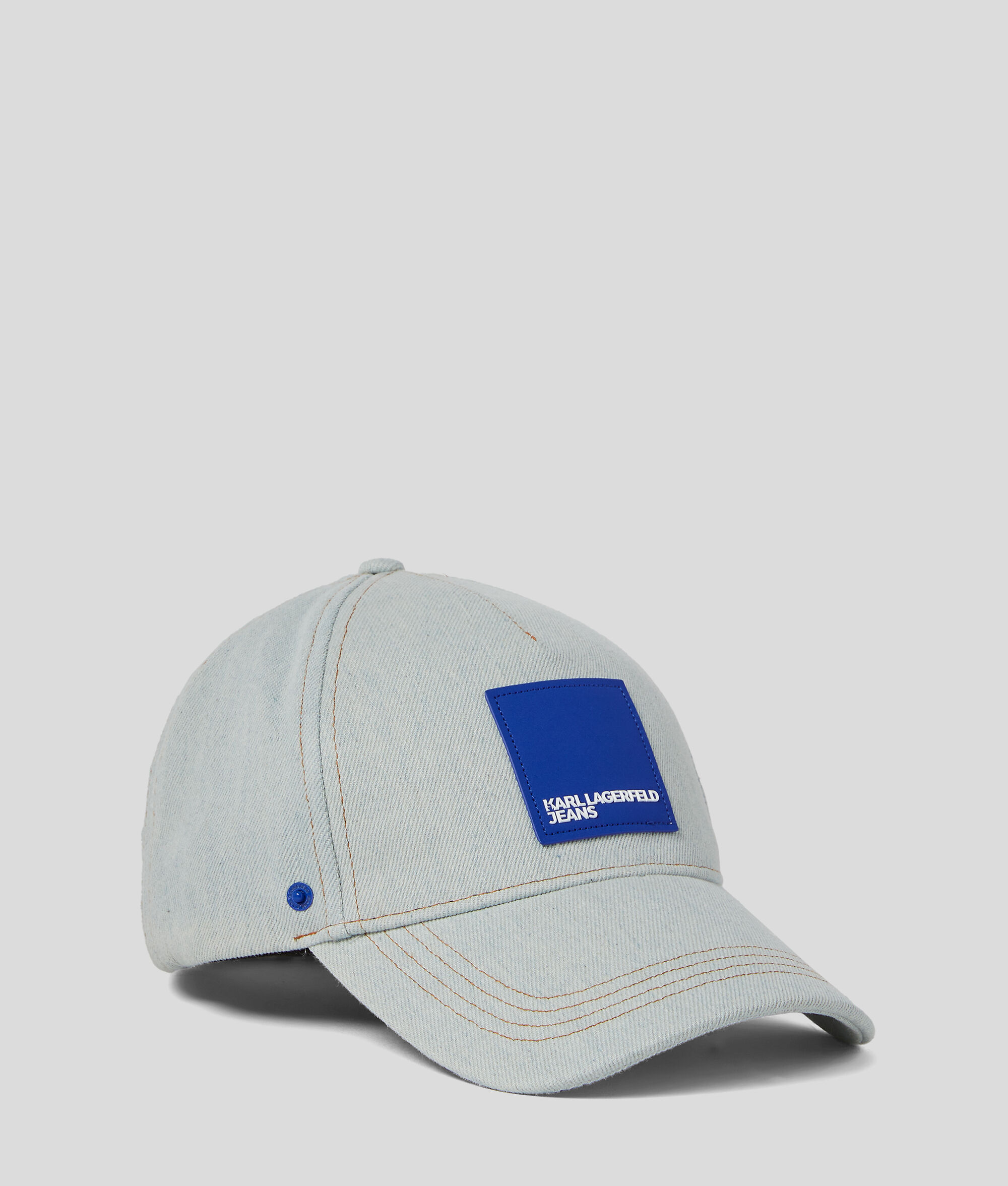 CASQUETTE EN DENIM AVEC LOGO KLJ