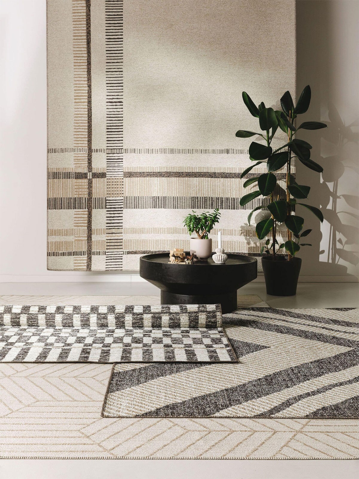 benuta nest Teppich ELENA 160 x 230 cm beige/braun