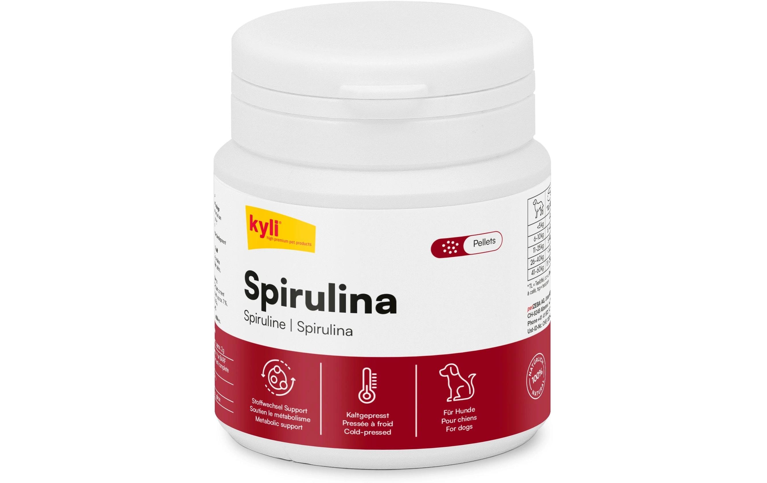Hunde-Nahrungsergänzung Spirulina 150 gErgänzungsfutter für Hunde