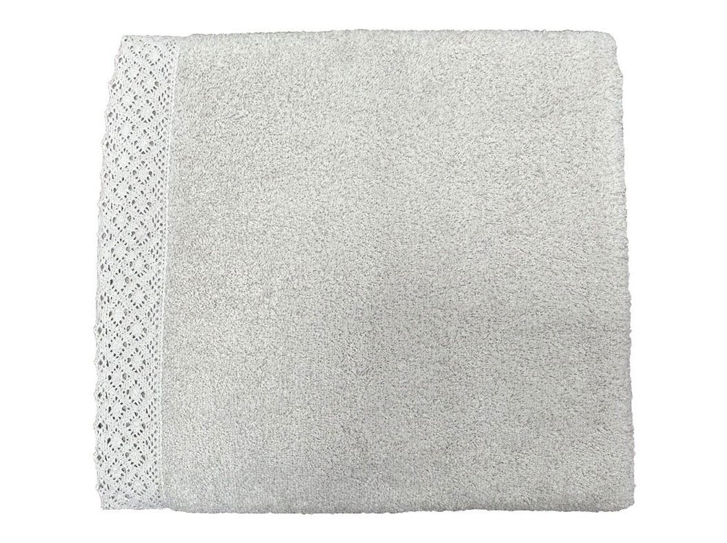 LENÇOL DE BANHO MY HOME BEIGE 100X150 CM