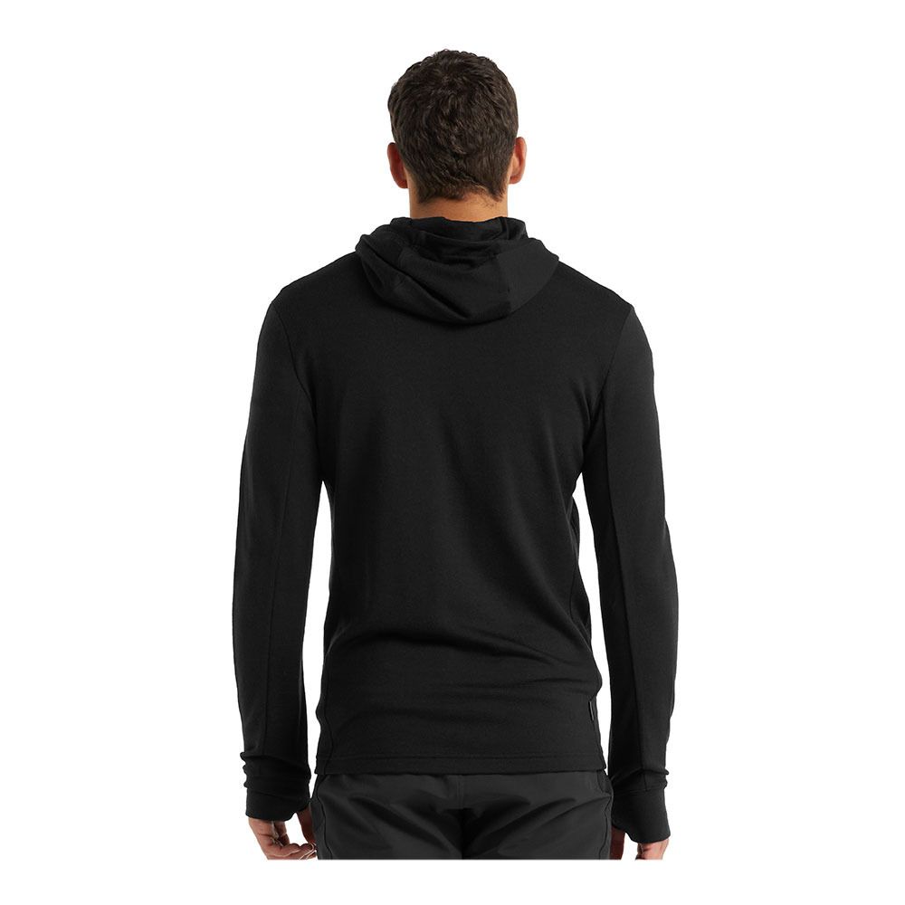 Icebreaker QUANTUM III MERINO - Sweat Homme black