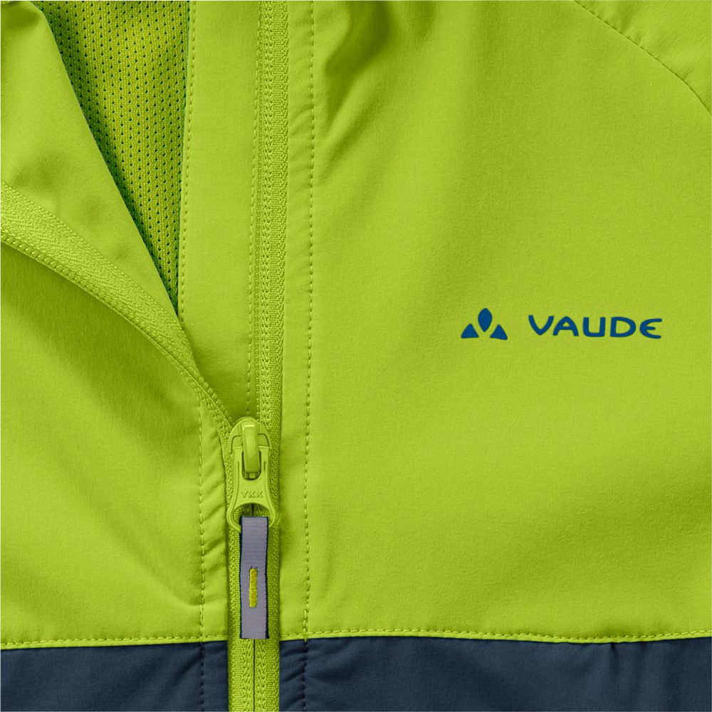VAUDE Kids Moab Stretch Softshelljacke Kinder chute green