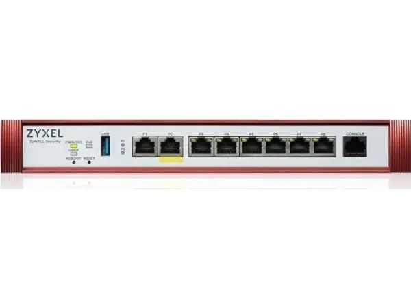 Zyxel ZyWALL USG FLEX 200HP - Firewall - 1GbE, 2.5GbE - cloud-administreret