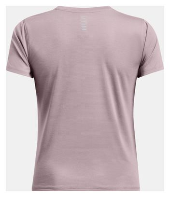 Maillot manches courtes Under Armour Launch Run Rose Femme