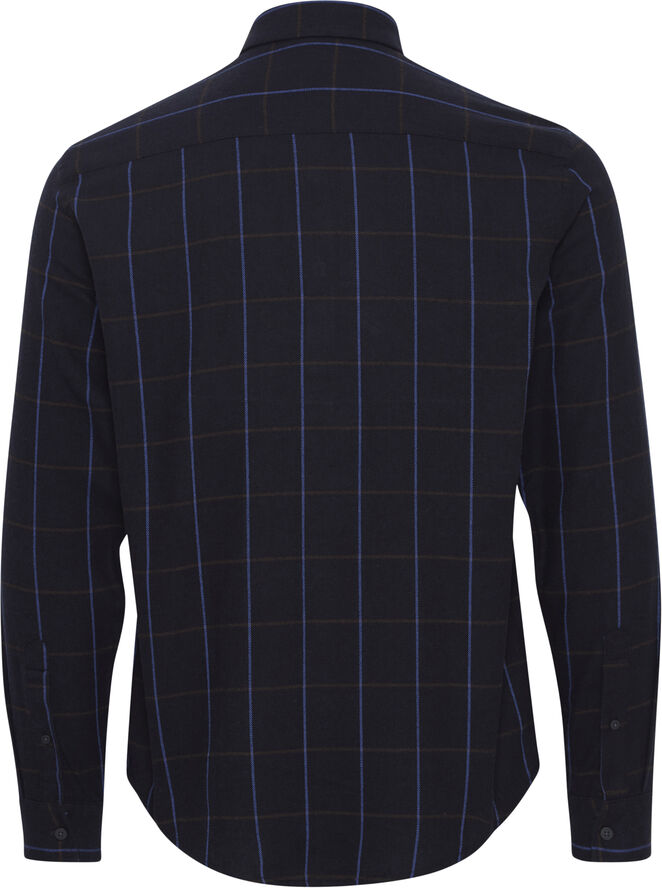 Casual Friday CFANTON LS BD checked shirt Dark navy