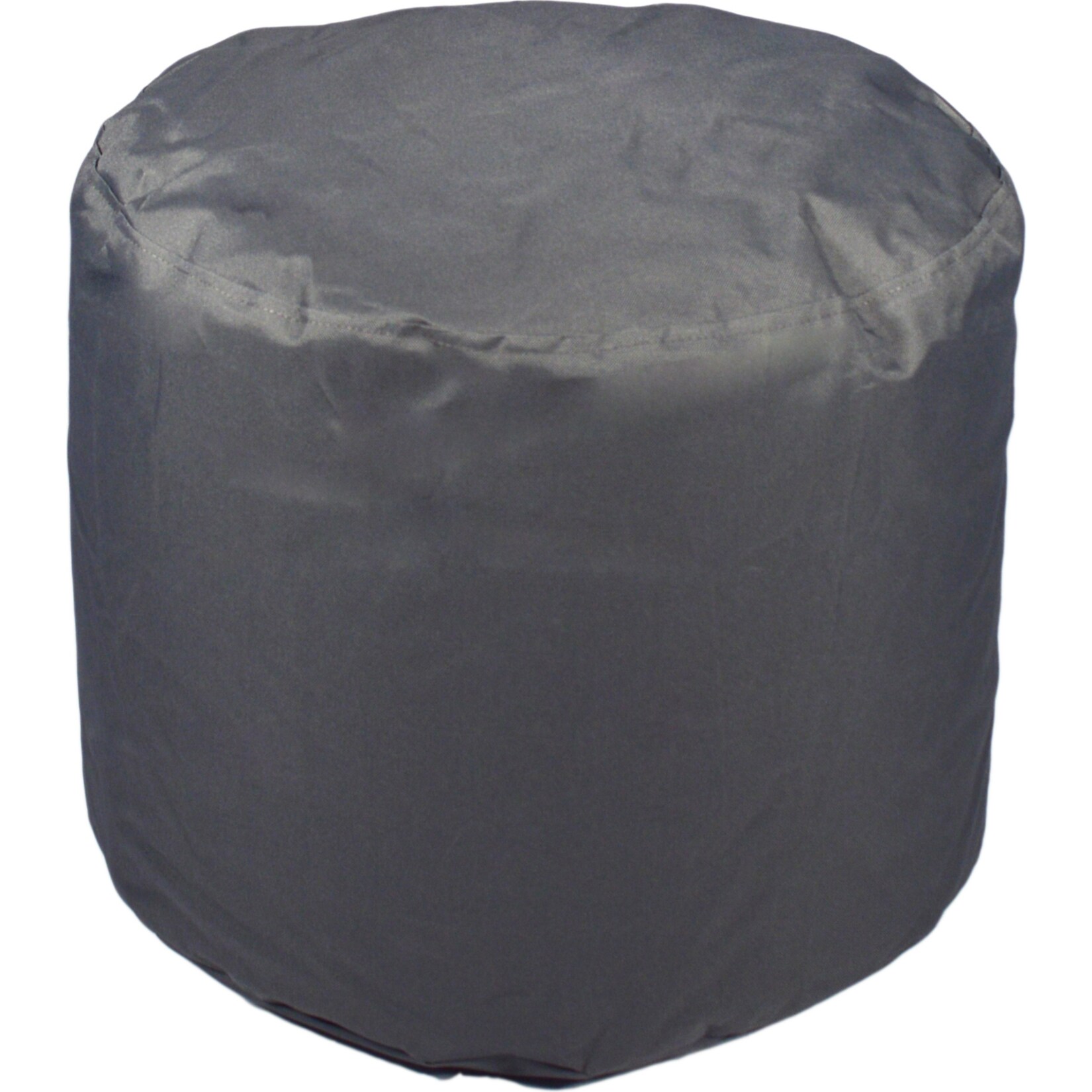 KINZLER Hocker rund, Outdoorfähig, Anthrazit