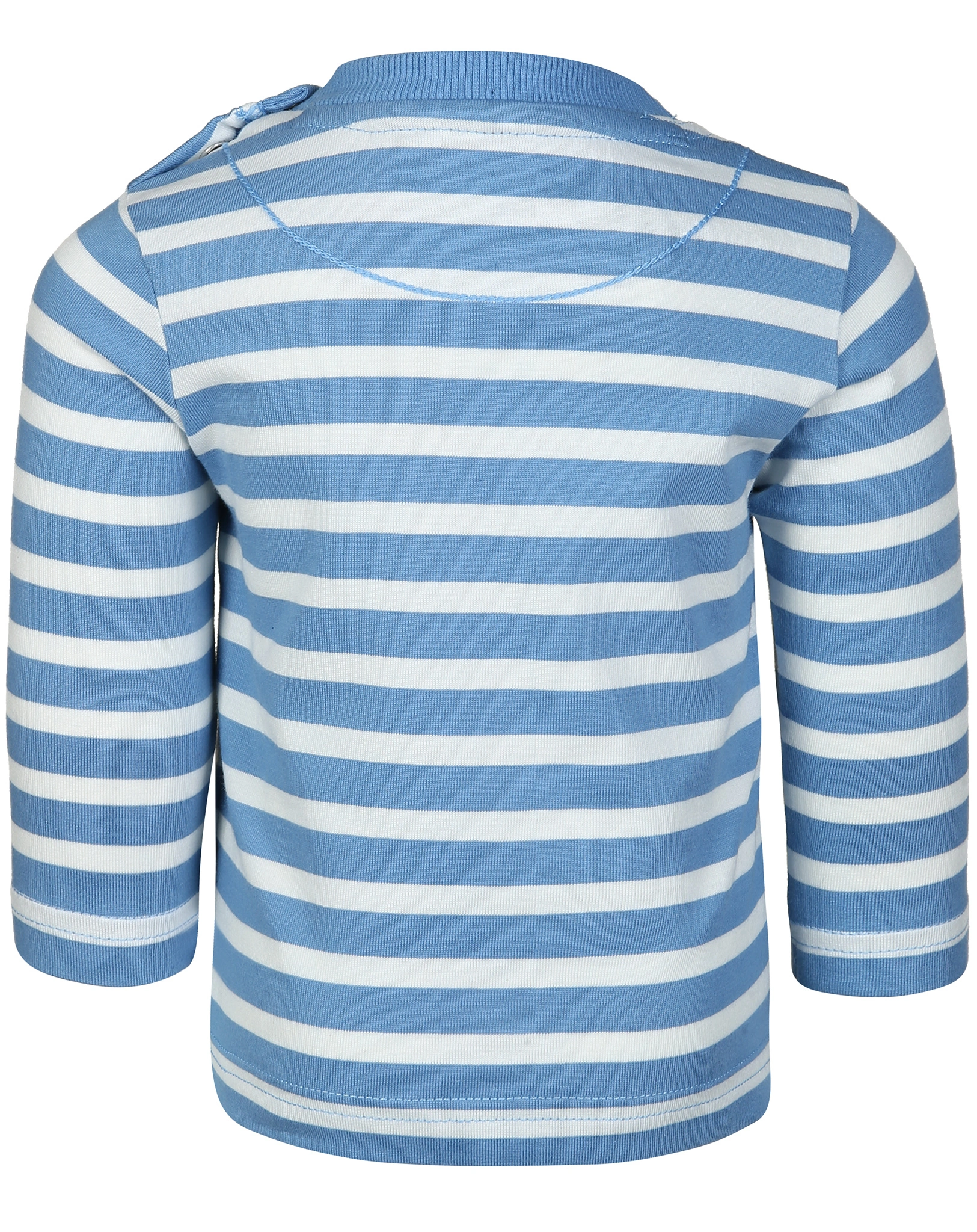 Langarmshirt KLEINER RADLADER gestreift in blau