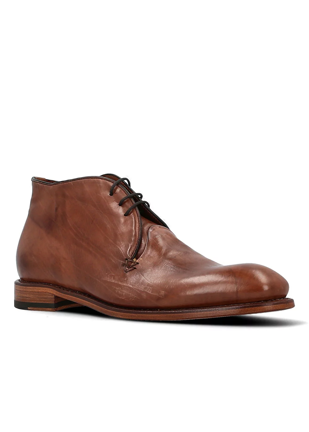 CHUKKA BOOTS CHILWORTH II VEAU WASHÉ MARRON FONCÉ