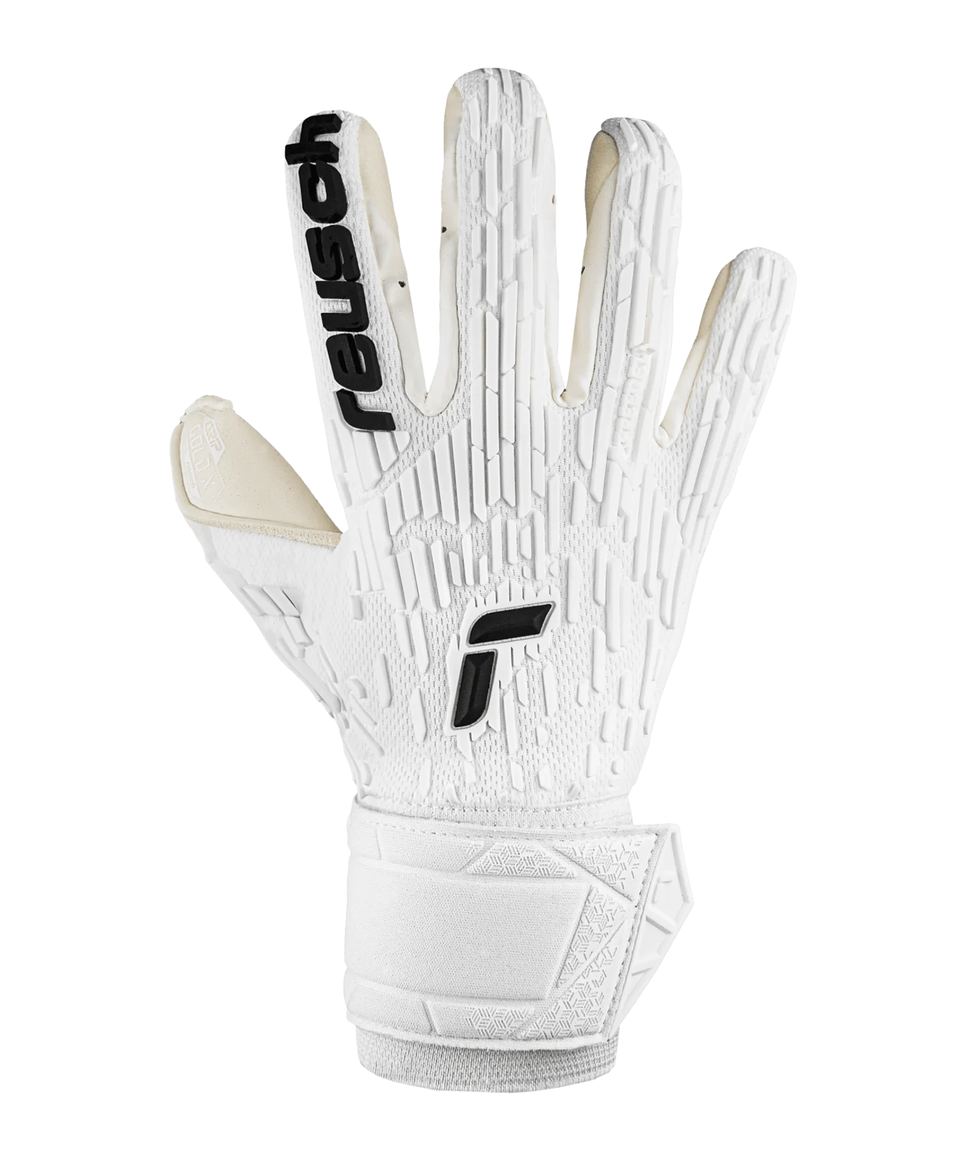 Reusch Attrakt Freegel Gold X Shine Bright 2024 TW-Handschuhe Weiss F1100