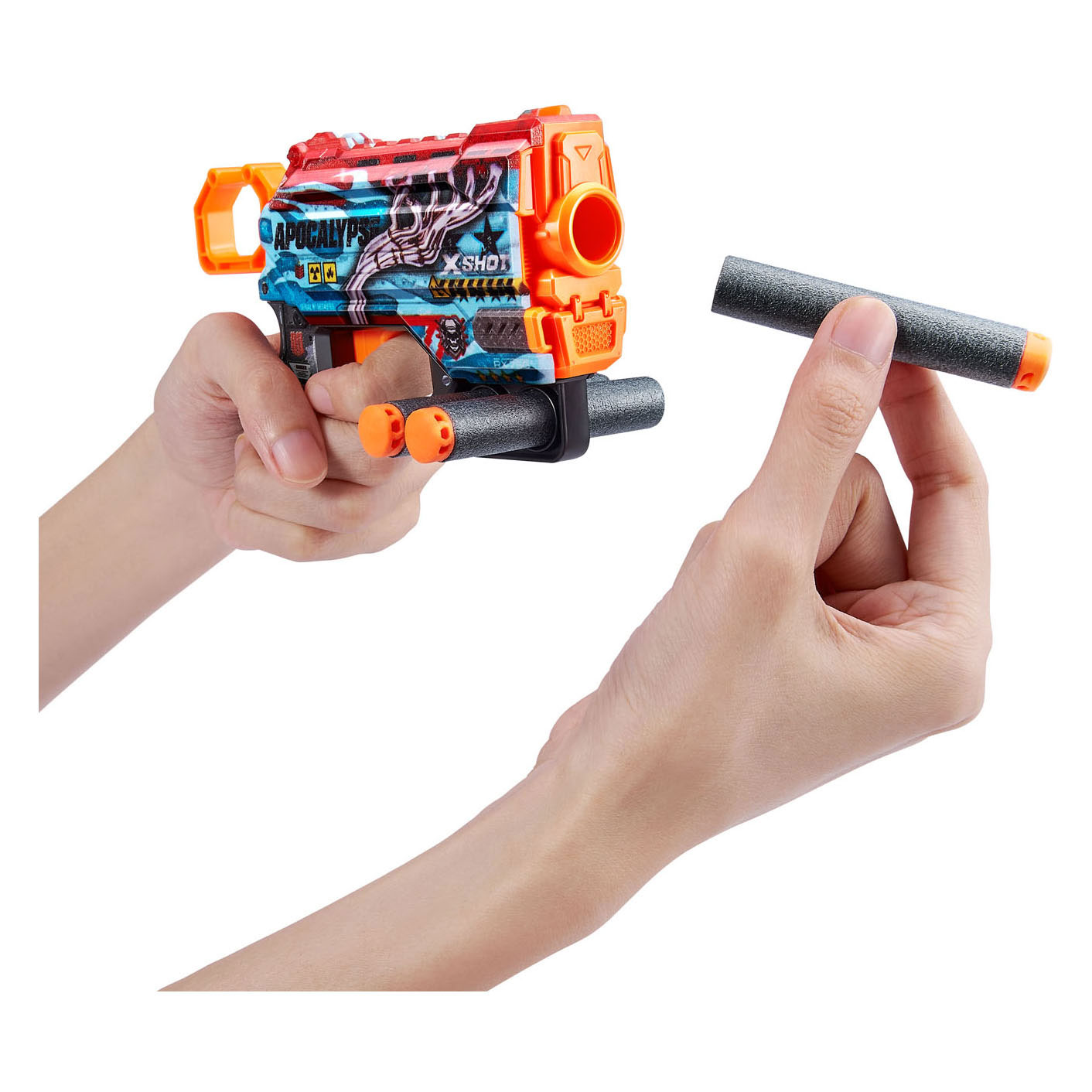 X-Shot Skins Menace met 8 Darts