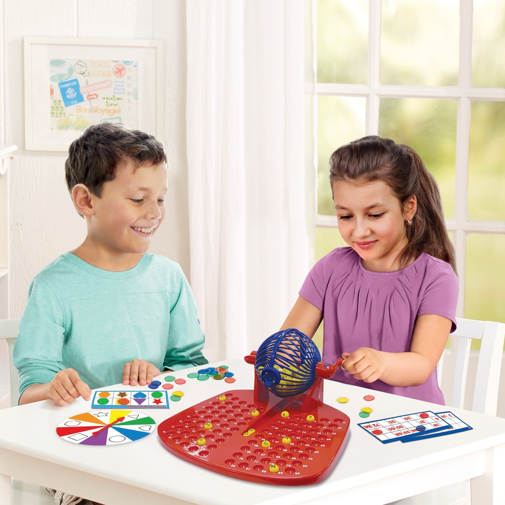 Zahlen- und Farbenbingo
