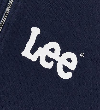 Lee Cardigan m. H?tte - WobBlå Grapic BB Zip - Navy Blazer